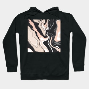 Abstract liquid paint Hoodie